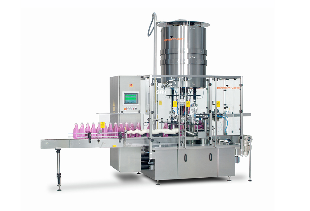 BREITNER filling machines Rotary closing machine for screw saps type SRT BREITNER filling machines Rotary closing machine for screw saps type SRT