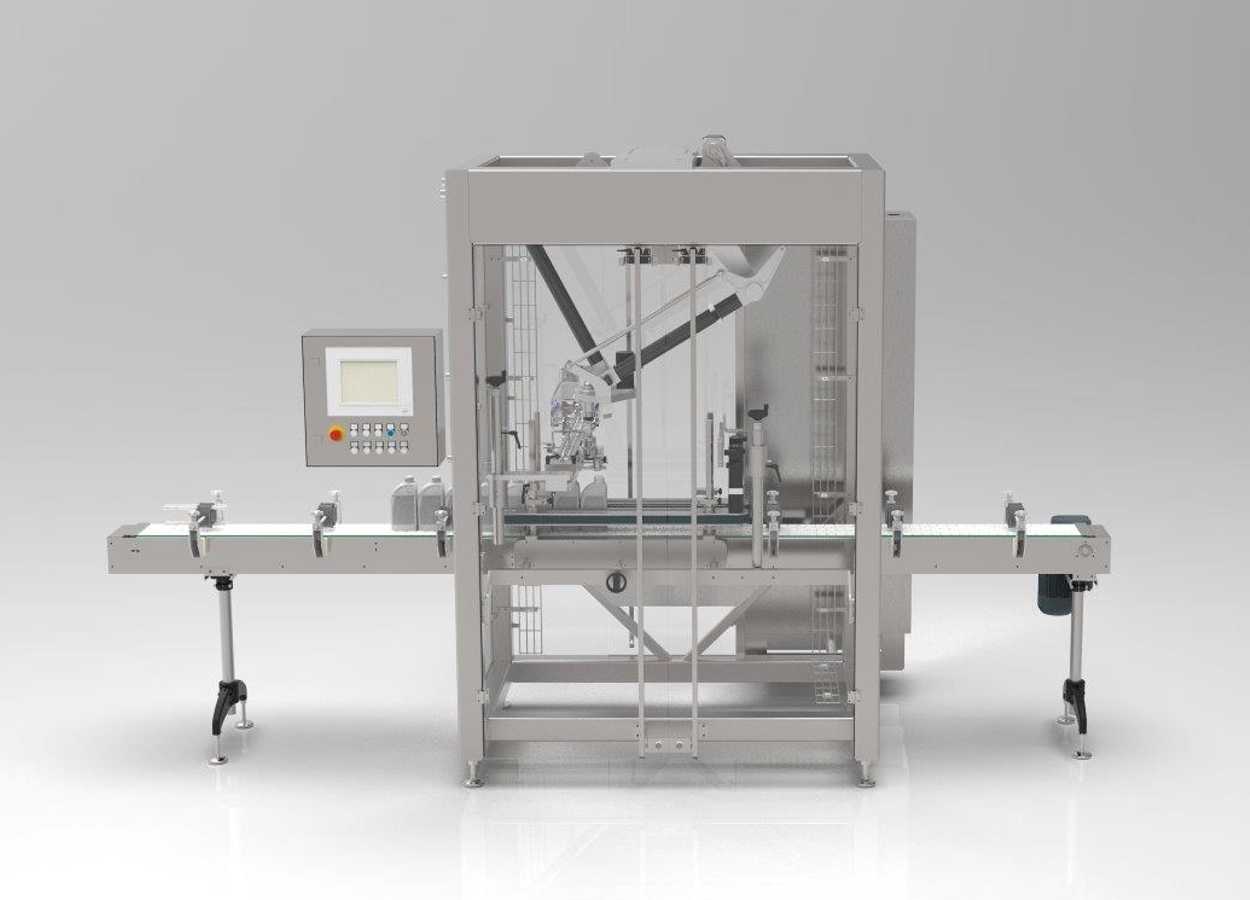 BREITNER continues closing machine for canister BREITNER continues closing machine for canister